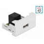 DeLOCK Easy 45 modulis USB 2.0 Type-A lizdas į RJ45 lizdą 81344