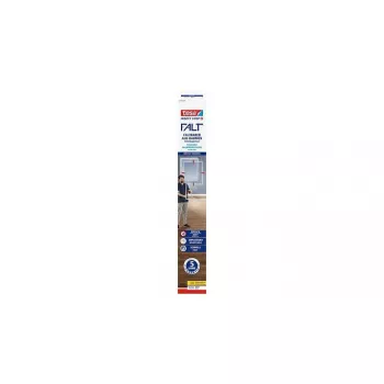 TESA 55214-00 langų tinklelio surinkimo rinkinys – sulankstomas aliumininis rėmas su Clear View Ultra tinkleliu