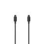 Hama 00305024 garso kabelis 3 m TOSLINK juodas