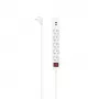 Hama 00223183 ilginimo laidas 1,4 m 5 kištukinių lizdų Vidaus baltas