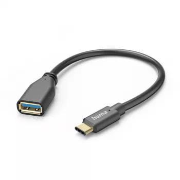 USB laidas Hama 00125105 USB 3.2 Gen 1 (3.1 Gen 1) 0,15 m USB A USB C juodas