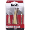 Gręžtų rinkinys KWB 525890 HSS 10 mm gylis 155 mm
