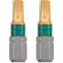 Antgalis KWB 124215 2 vnt Torx T15 25 mm šešiakampis