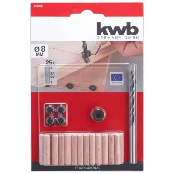 Grąžtas suktinis KWB 028086 8 mm skersmuo 1 vnt.