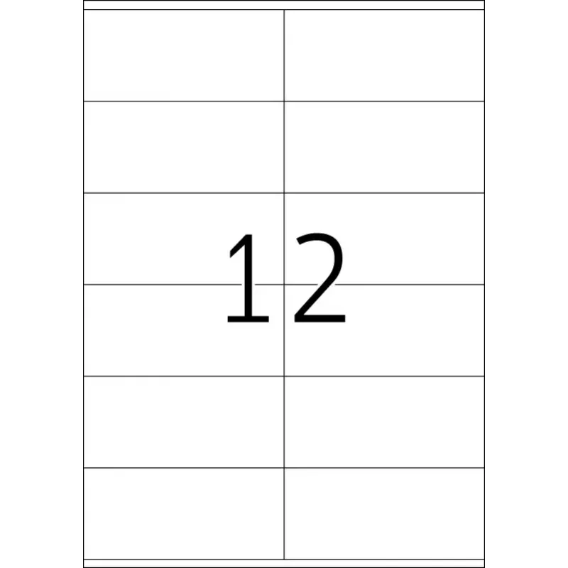 Lipnių etikečių lapai A4 HERMA Premium 105x48 mm 300 vnt.