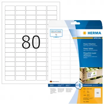 Lipni etiketė spausdintuvui HERMA 10901