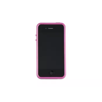 Kensington Band Case iPhone 4/4S apsauginis rėmelis, juoda/rožinė
