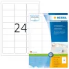HERMA Premium adresų etiketės A4 63,5x33,9 mm 2400 vnt.