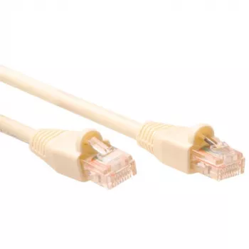 ACT Ivory 1 metro U/UTP CAT5E patch kabelis su RJ45 jungtimis