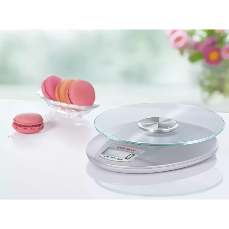 Virtuvinės elektroninės svarstyklės Soehnle Roma Silver