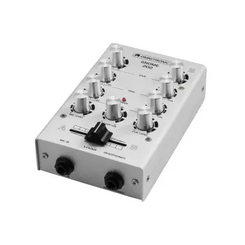 Garso maišytuvas Omnitronic 10006881 2 kanalai 20 - 20000 Hz sidabrinis