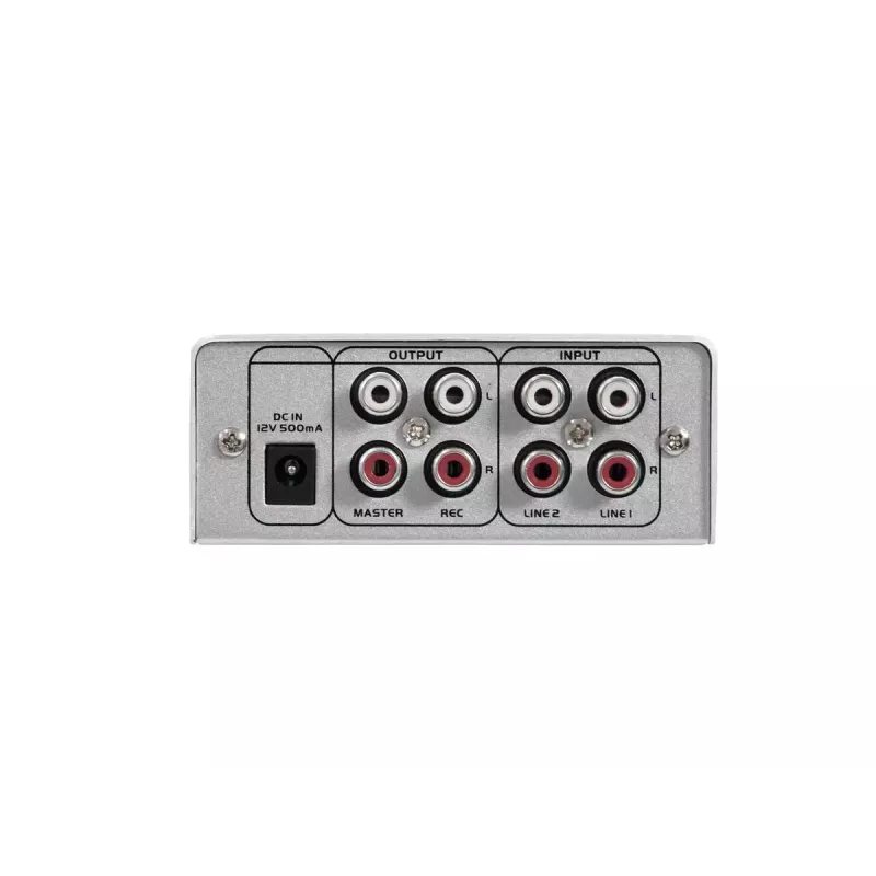 Garso maišytuvas Omnitronic 10006881 2 kanalai 20 - 20000 Hz sidabrinis
