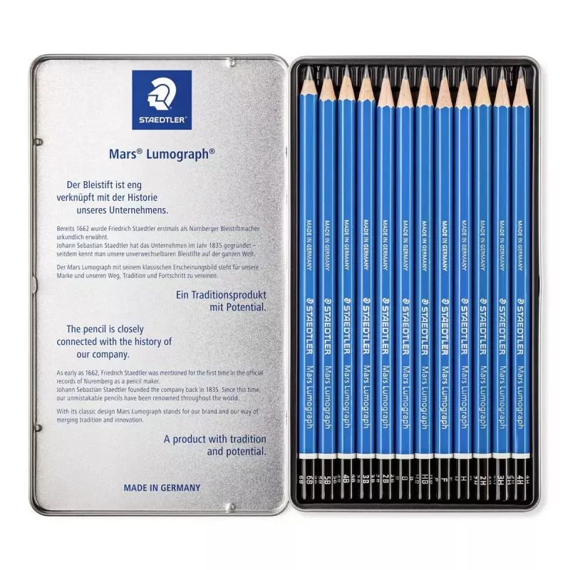 Pieštukas Staedtler Mars Lumograph 100