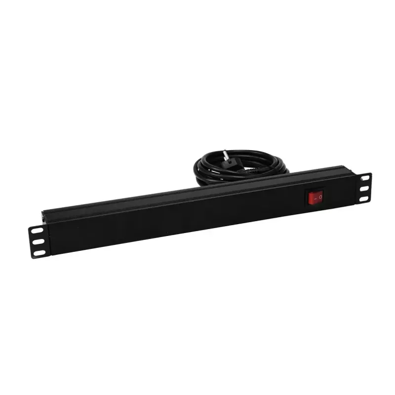 Maitinimo skirstytuvas Eurolite 30240215 8 AC lizdai 1U juodas