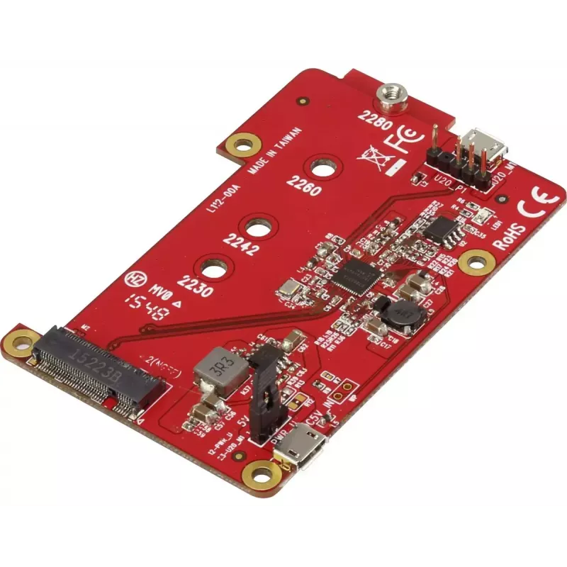 Pletimo plokštė Renkforce M.2 SATA SSD, skirta Raspberry Pi