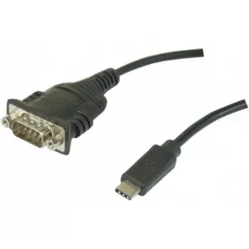 Hypertec 040331-HY USB-C į RS-232 nuoseklusis kabelis, juodas