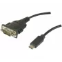 Hypertec 040331-HY USB-C į RS-232 nuoseklusis kabelis, juodas
