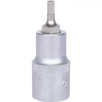 KS Tools 911.1304 1/2 colio šešiakampis lizdinis raktas, metrinis, 22 mm skersmuo, 55 mm ilgis