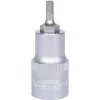 KS Tools 911.1304 1/2 colio šešiakampis lizdinis raktas, metrinis, 22 mm skersmuo, 55 mm ilgis