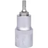KS Tools 911.1304 1/2 colio šešiakampis lizdinis raktas, metrinis, 22 mm skersmuo, 55 mm ilgis