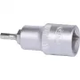 KS Tools 911.1304 1/2 colio šešiakampis lizdinis raktas, metrinis, 22 mm skersmuo, 55 mm ilgis