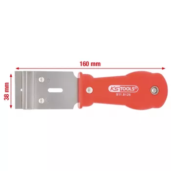 Rankinis grandiklis KS Tools 911.8126, ilgis 160 mm, svoris 90 g
