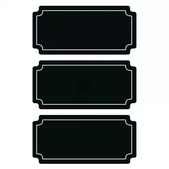 Lipdukas HERMA 15413 Permanent Black 6 vnt.