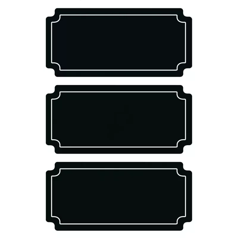 Lipdukas HERMA 15413 Permanent Black 6 vnt.