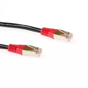 ACT Black 10 m LSZH F/UTP CAT5E kryžminis pataisos kabelis su RJ45 jungtimis