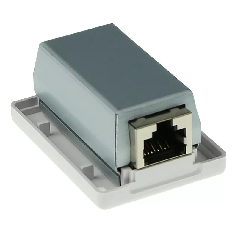Montažinė ekranuota rozetė ACT FA7005 – 1 prievadas, Cat6A