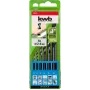 Gręžtų rinkinys KWB 258806 6 vnt. Dešinysis pjovimas