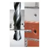 Gręžtų rinkinys KWB 420400 9 vnt. plastikui, medžiui, metalui