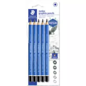 Pieštukai Staedtler Mars Lumograph Jumbo Multi 5 vnt.