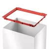 Hailo Big-Box Swing L stačiakampis plieninis šiukšlių konteineris baltas