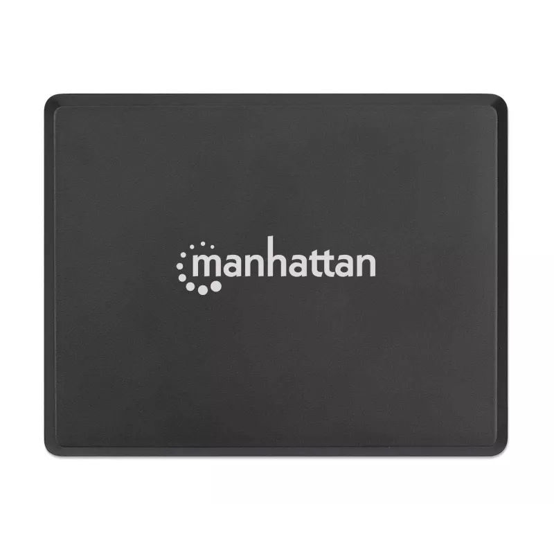 Manhattan Smart Video Multiport Dock, 5 prievadų: HDMI, USB-A (x2), USB-C (x2), su Power Delivery USB-C prievadu, integruotu maitinimo šaltiniu, itin kompaktiškas, nuimamas maitinimo laidas, juodas, trejų metų garantija, mažmeninė dėžutė