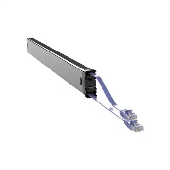 PATCHBOX C60STPXC6XX31V kabelių organizatorius stovo lentyna kabelių padėklas juoda, mėlyna, sidabrinė 1 vnt.