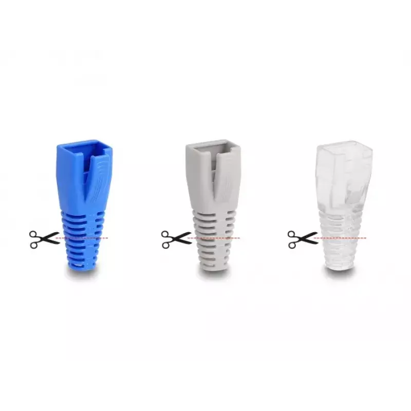 DeLOCK apsauga nuo tempimo RJ45 kištukui, pjaustomas rinkinys 50 vnt., spalvotas
