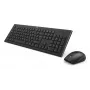 Hama Cortino belaidis klaviatūros ir pelės rinkinys RF QWERTY juoda