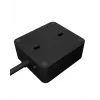 ICY BOX IB-MPS2220B-CH kištukinis lizdas 1,9 m 2 AC lizdai (-ų) Juoda