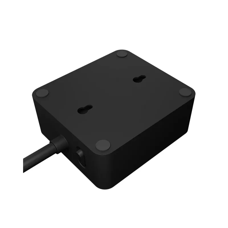 ICY BOX IB-MPS2220B-CH kištukinis lizdas 1,9 m 2 AC lizdai (-ų) Juoda