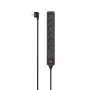 Hama 00223156 ilginimo laidas 3 m 6 kištukinių lizdų Juodas