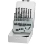 Gręžtų rinkinys KWB 421944 19 vnt. 1,0–10 mm spiraliniai gręžtai