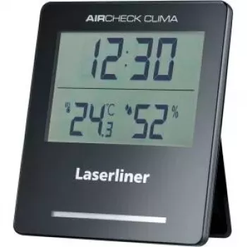 Elektrinis higrometras Laserliner AirCheck Clima Black Digital 1 vnt.