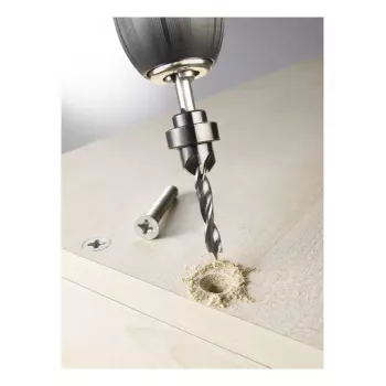 Grąžtas KWB 513106 6 mm medžio drožlių plokštėms, kietmedžiui, plastikui, minkštmedžiui
