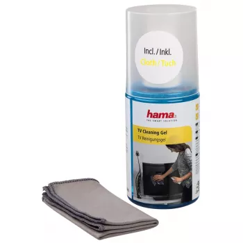 Hama 49645 valymo gelis ir mikropluošto šluostė LCD/TFT/plazminiams ekranams