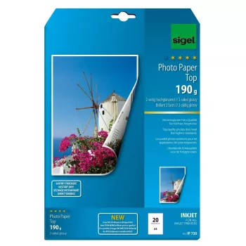 Foto popierius blizgus Sigel InkJet Top A4