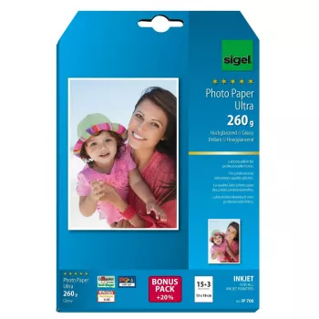 Foto popierius blizgus Sigel InkJet Ultra IP706