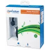 Manhattan Stereo Ausinės su Antgaliu (3,5 mm), Mikrofonas Ant Lankelio, Reguliuojamas Plieninis Galvos Lankelis, Garsumo Valdymas Ant Laido, Ausų Pagalvėlės, 2x 3,5 mm Jungtys Garsui/Mikrofonui, Laidas 2,5 m, 3 Metų Garantija
