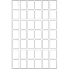 Universali etiketė HERMA 16x22 mm balta matinė popierinė rankiniam rašymui