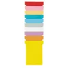 Nobo T-Cards Size 4 White (100) – Kortelės T formos, baltos, 100 vnt., 123x20 mm